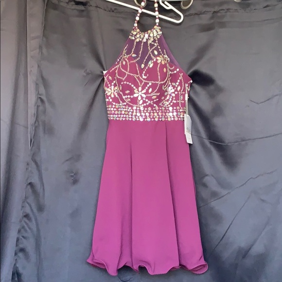 Purple formal dress - Picture 1 of 3